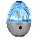2-in-1 Super Mini Color Changing LED Camping Lamp w/Built-in Compass (Silver) - Provides Bright, Long-Lasting Light!