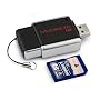 Kingston MobileLite USB 2.0 Multi-card Reader with 8 GB Class 4 SDHC Flash Memory Card FCR-MLG2+SD4/8GB