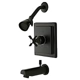 KINGSTON BRASS KB8655ZX Millennium Tub and Shower Faucet, Oil Rubbed Bronze by Kingston Brass