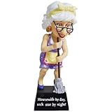 Biddys Housewife by Day Bobble Figurine