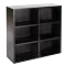 Adams 6-Shelf Bookcase - Soft Black