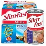 Slim Fast FC4549 Low Carb - Creamy Chocolate - 11.5oz Cans - 4pk