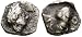 Arabia - Palestine, Imitation of Athens, c. 3rd century B.C.; Silver Obol