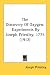 Book The Discovery Of Oxygen: Experiments By Joseph Priestley, 1775 (1912)