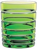 Nachtmann Skin Tumbler/Double Old Fashioned Glass, Reseda/Lime Green