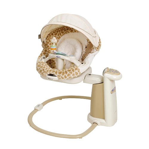 Graco Sweetpeace Newborn Soothing Snuggly Safari
