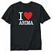 T-Shirt Black " Love Classic Arima " Trinidad And Tobago City