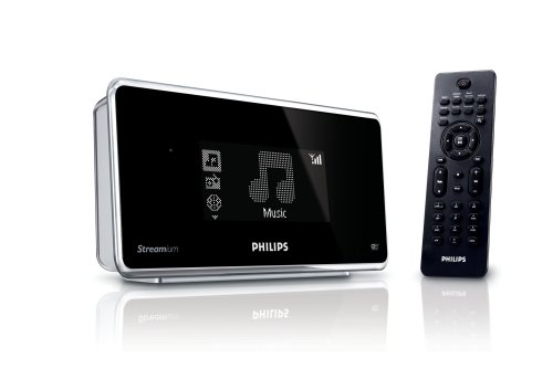 Philips NP 1100 / 12 Netzwerkspieler schwarz inklusive Fernbedienung