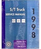 1998 CHEVY GMC S-10 S-15 TRUCK Shop Service Manual