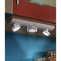 Under Cabinet, Over Counter Swivel LED Battery Operated White Lights
