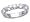 1.25 cts Round Diamonds Band in 18k White Gold Size 5 LIFETIME WARRANTEE