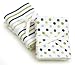 Babylicious Sit and Spit Cloths - Blue