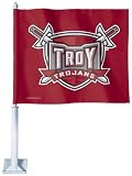 NCAA Troy State Trojans Car Flag