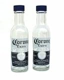 Corona Extra Glass Salt and Pepper Shakers