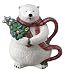 Pfaltzgraff Snow Bear Sculpted Tea for One