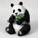 Realistic Stone Resin Panda Figurine