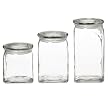 Libbey 3-pc. Set of Big Mouth Glass Jars