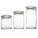 Libbey 3-pc. Set of Big Mouth Glass Jars