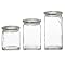 Libbey 3-pc. Set of Big Mouth Glass Jars