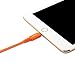 Omars Apple MFI Certified 8 Pin USB Charger Cord, 3-Feet, Orange