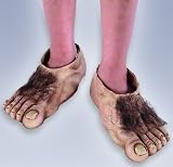 Child Hobbit Costume Feet - Officially Licensed TM Costume Accessory