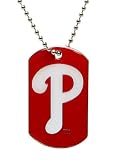 Philadelphia Phillies - MLB Enameled Logo Dog Tag Necklace