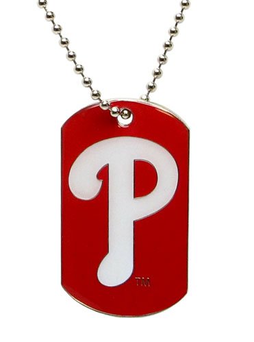 Philadelphia Phillies - MLB Enameled Logo Dog Tag Necklace
