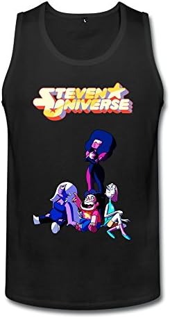 YWT Men's Steven Universe Logo Top XXL Black