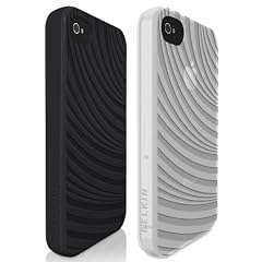 Belkin Essential 023 Silikonh�lle f�r Apple iPhone 4/4S (2er Pack) schwarz/wei�