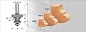 Amana 54322 Edge Molding Router Bits - 7/8" Cutting Height; 1/2" Shank Diameter