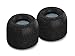 Comply TrueGrip Pro Premium Earphone Tips for Samsung Gear IconX - Secure Fit Tips Made from Noise Blocking Memory Foam - Black (STD 3pr)