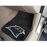 Carolina Panthers universal fit Carpet 2 Pc Car Floor Mat (Rug)