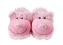 Aroma Home Fuzzy Friends Slippers - Pig