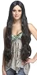 Atlantis Black Wig - Adult Std.