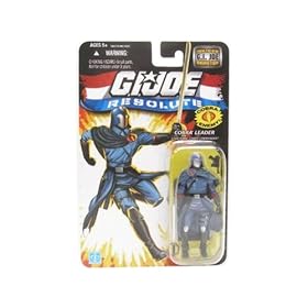  Gi Joe 25th Anniversary Figure Cobra Commander Resolute
