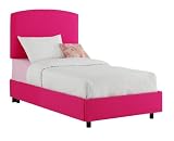 Lauren &acute; S Twin Kids Bed By Skyline Furniture In French Pink Cotton - cod. B002L15NGC