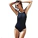 Lukitty Women's Sexy One Piece Straps Backless Swimsuits Swimwear Bikinis