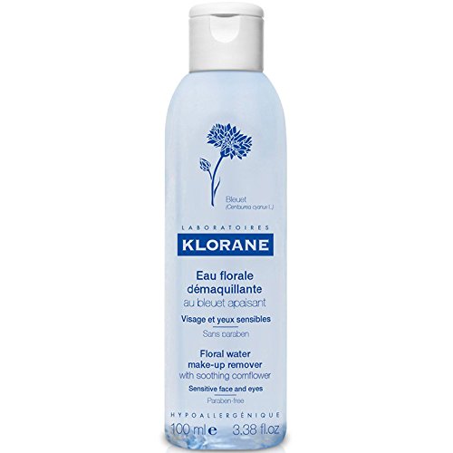 Klorane Soothing Make-up Remover with Cornflower, 3.38 oz