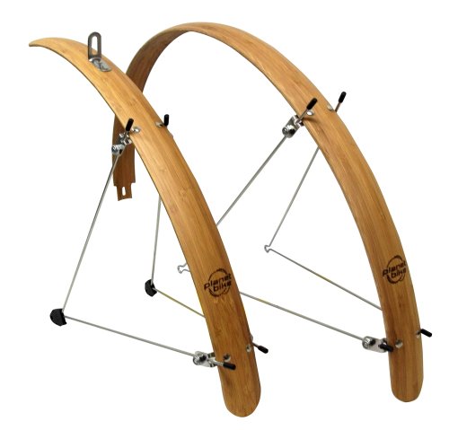 Planet Bike Hybrid Grasshopper Bamboo Fenders (45 mm Wide)