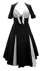 Plus Size Sexy Polka Dot Print Sweetheart Cotton/Spandex  Lace-Up Bridesmaid Dress  With a Bow(s)