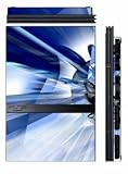 Slim Playstation 2 (PS2) Skin - Nexus Blue