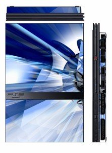 PlayStation 2 Slim - Skin - Nexus Blue