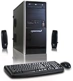 CybertronPC ESSENTIAL IDE8400, Black/Silver, Intel Core 2 Duo (3.00GHz), 4096MB, 250GB, 20X DVDnRW Dual Layer Burner Drive, Onboard Video, 350 Watt Watt Power Supply, No O/S, 1 Year Parts & Labor Warranty