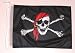 Bootsflagge Pirat mit Kopftuch 25 x 40 cm