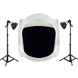 PBL PHOTO TABLE TOP TENT 30", NEW HI-OUTPUT BULBS 300 WATTS OF LIGHT Steve Kaeser Photographic Lighting & Accessories