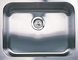 Blanco 501-304 Spex Plus 23-Inch-by-18-Inch Single Bowl Kitchen Sink, Stainless Steel