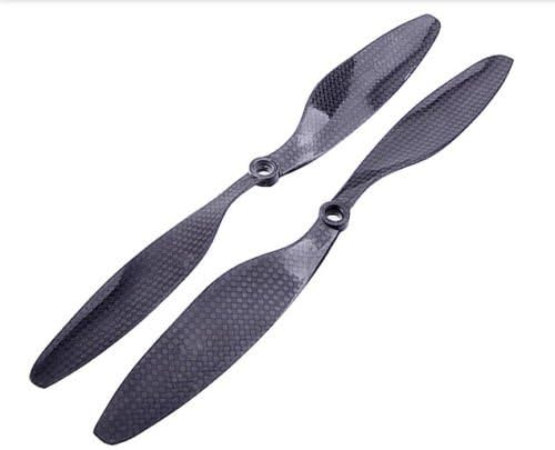 Lighting Hobby 1 Pairs Propellers 1045 10X4.5 Carbon Fiber Propeller CW/CCW Props for DJI Phantom QuadCoptor