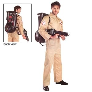Rubies Mens Ghostbusters Costume With Inflatable Backpack Rubies Men's Ghostbusters Costume With Inflatable Backpack