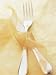 Knife and Fork Decoratively Tied with Ribbon Photographic Poster Print by William Lin...