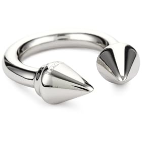 men cross rings Vita Fede Titan Ring Silver-Plated Ring Size 